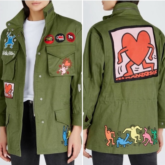 RARE Keith Haring x Alice + Olivia
Limited Edition Russo Parka Size Small - Picture 4 of 16
